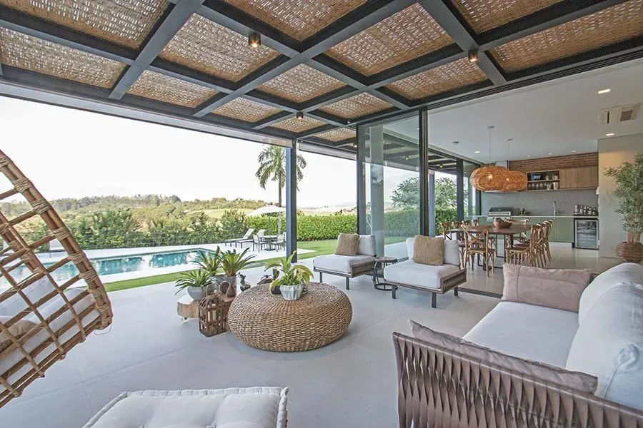 Casa ícone no loteamento Fazenda Dona Carolina, 582m2, em Itatiba/SP